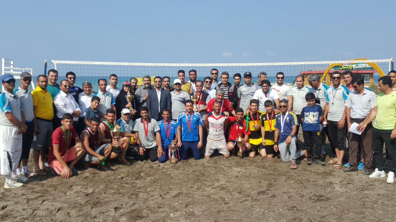 نتایج مسابقات فوتوال ساحلی قهرمانی کشور در شهر هچیرود