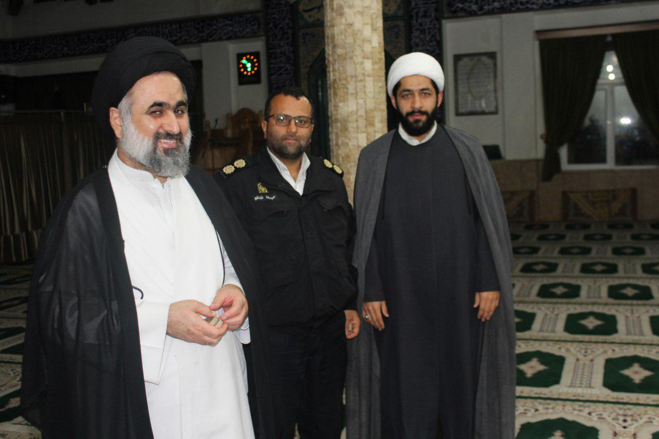 گزارش تصویری : حضور امام جمعه هچیرود در مسجد محله اجاکله